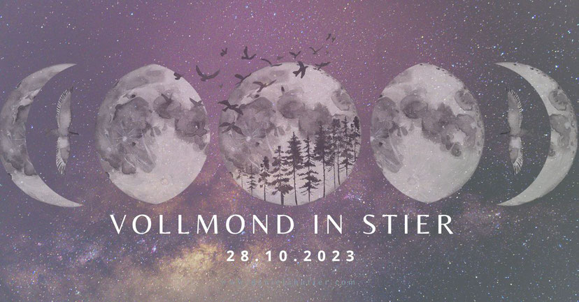 Vollmond Achse Skorpion Stier Spiritualität Mondritual Meditation