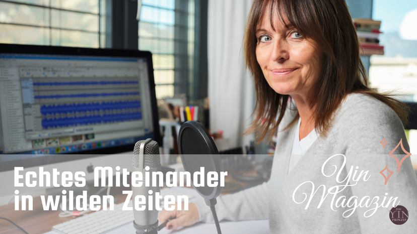 Daniela Hutter im Gespräch mit Stephanie Schönberger für den Podcast das Yinmagazin über Yoga als selbstbestimmte Lebensphilosophie