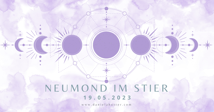 Daniela Hutter bloggt über die Zeitqualität von Neumond im Stier und Tagesenergie am 05.05.2019
