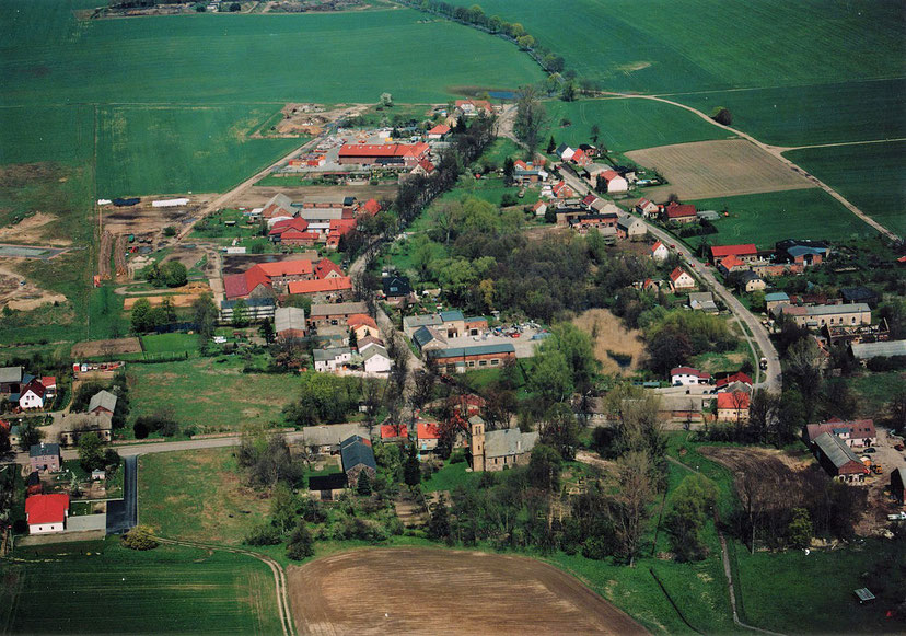 Luftbildaufnahme, Wegendorf