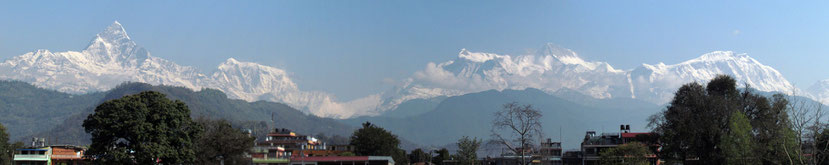 der Himalaya in seiner ganzen Pracht