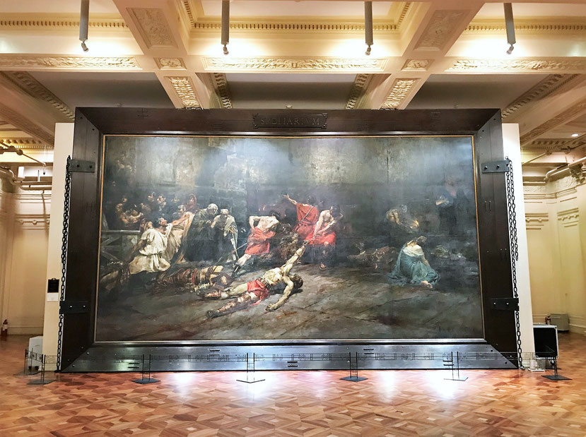“Spolarium” by Juan Luna, National Museum of the Philippines (NMD - 1st Image)