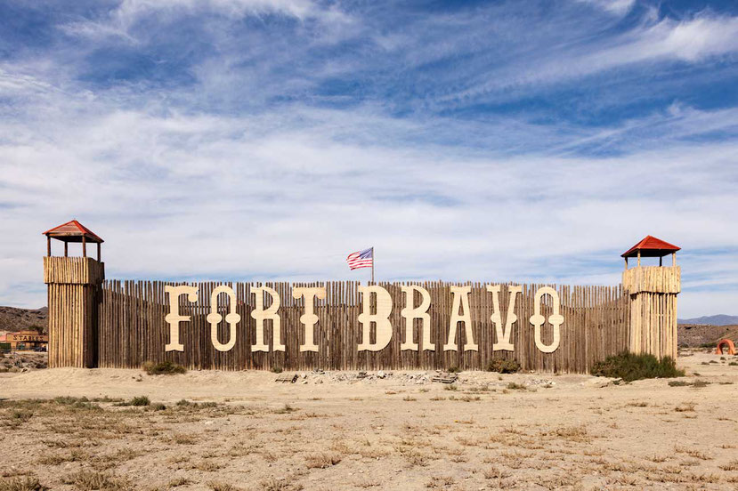 Fort Bravo Westernstadt in Tabernas Andalusien