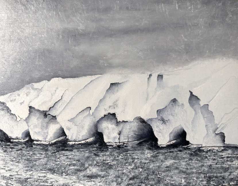 Oil on paper, 33x25 cm