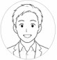 アンケートを書いてくれた生徒のイラスト