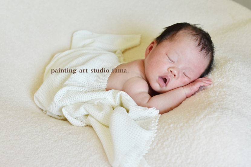 ニューボーンフォト新生児撮影　栃木でできるご自宅で本格撮影します！