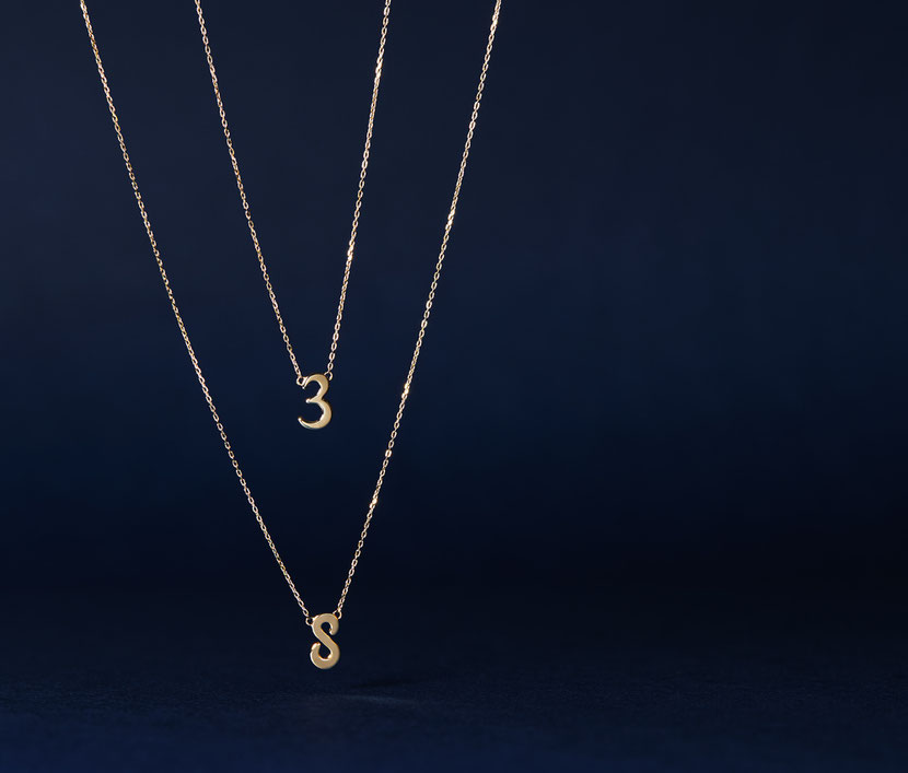 womb☆jewelry　ゴールド　数秘術ネックレス