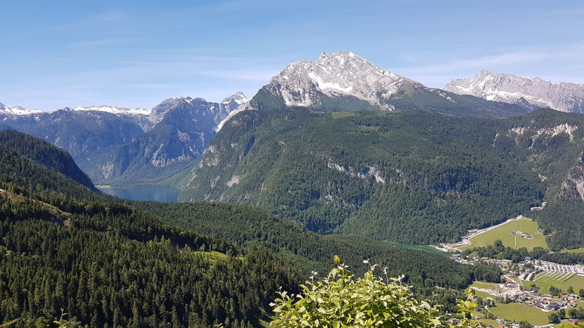 Watzmann und Königssee vom Brandkopf