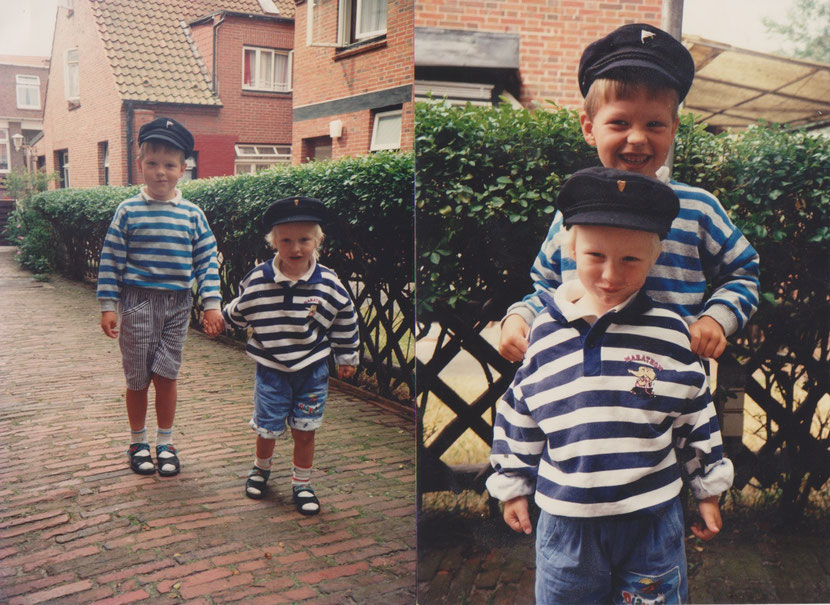 Gerhard und Carl ca. 1991