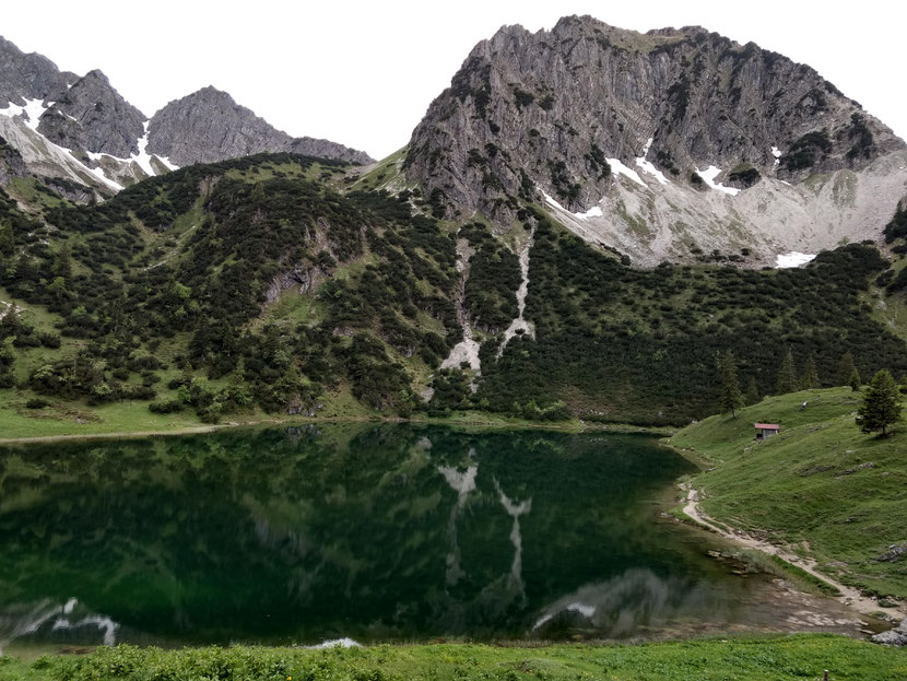 Gaisalpsee und Rubihorn Nordwand