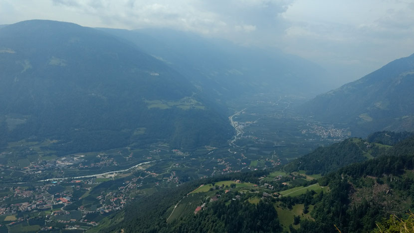 Wolken über Meran