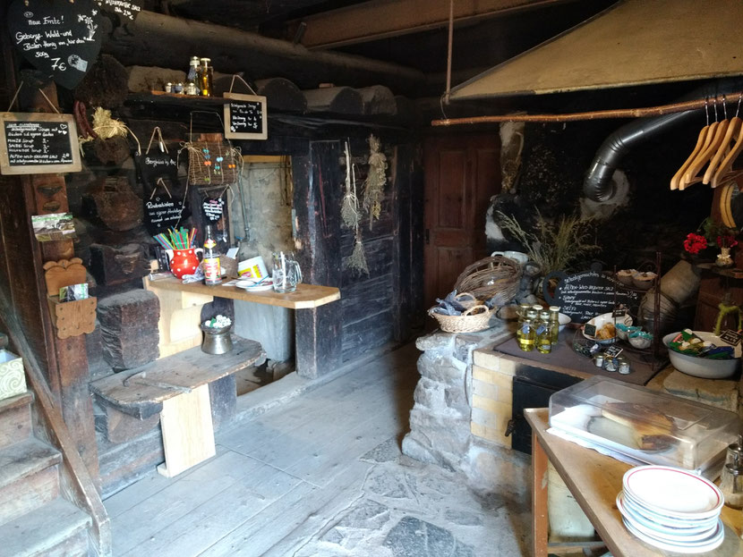 Die Stube der Petersalpe