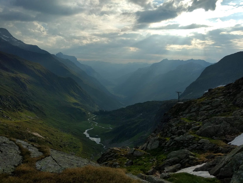 Morgenstimmung an der Bremer Hütte