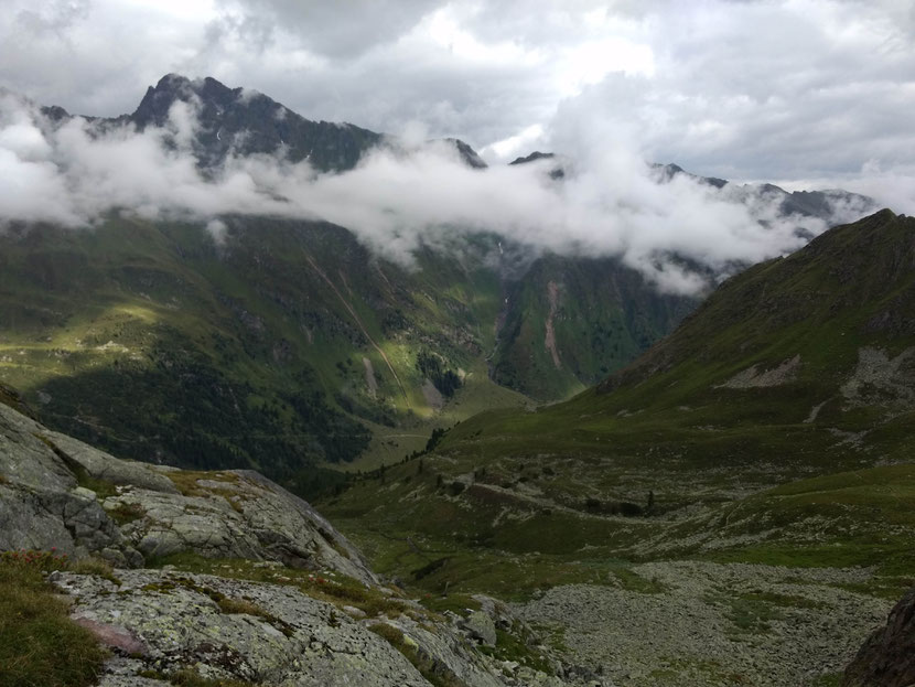 Schöne Aussicht auf die andere Talseite