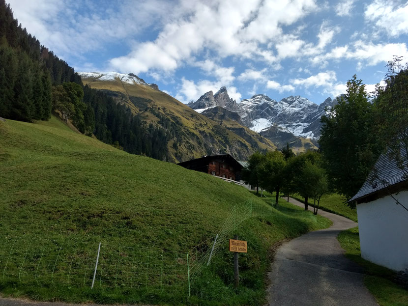 Start an der Fellhornbahn Talstation