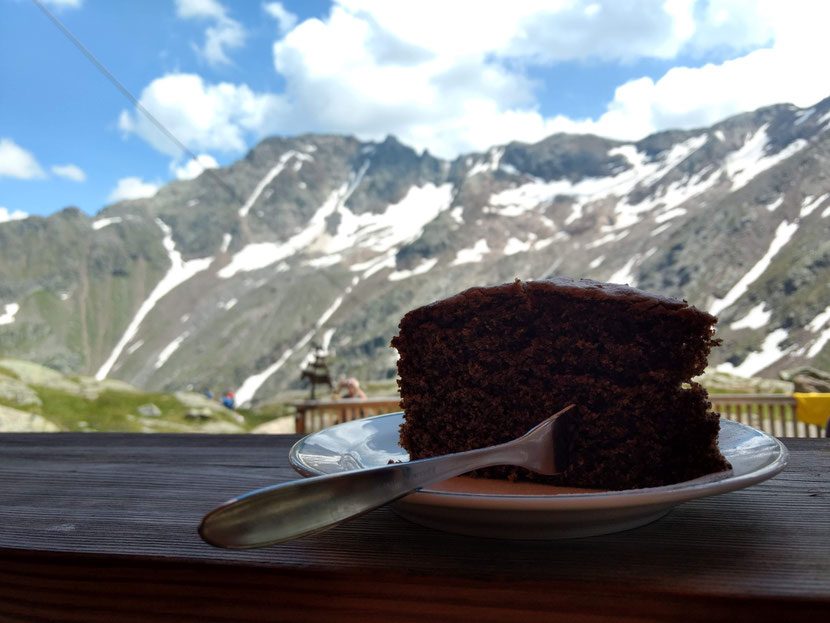 Kuchen mit Aussicht