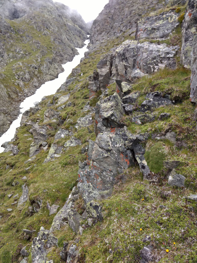 Felsnase am sogenannten Schafspitz