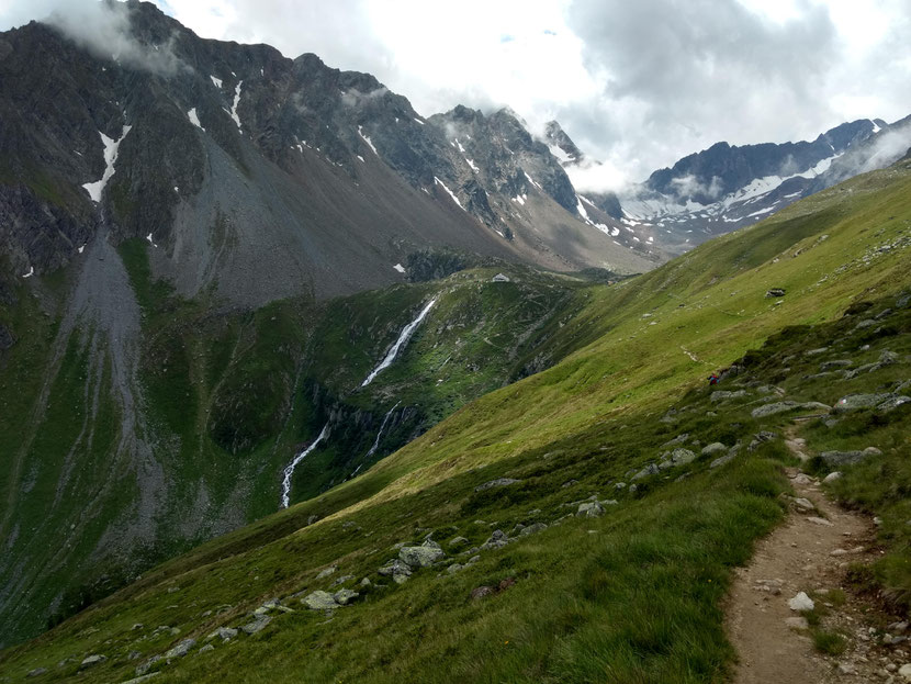 Die herrlich gelegene Regensburger Hütte