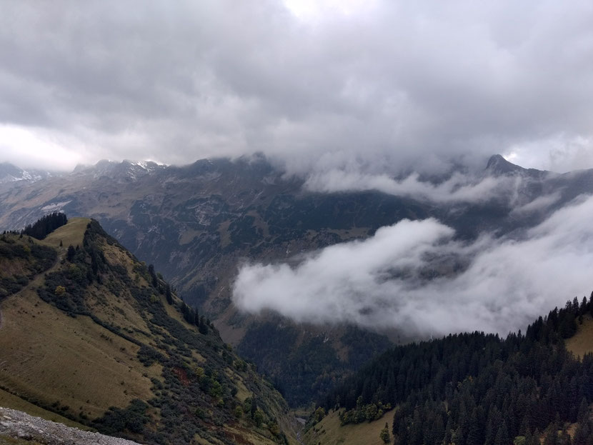 Früh Morgens an der Enzianhütte