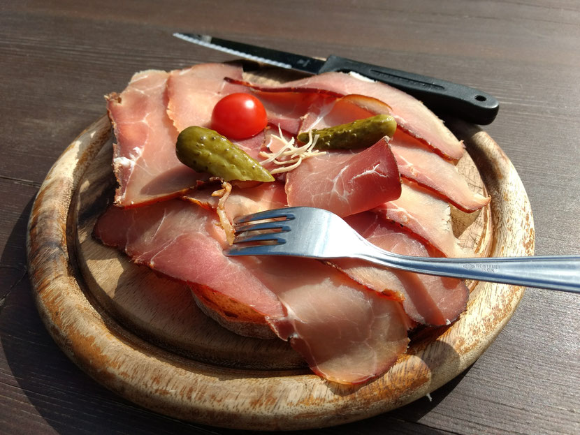 Verdiente Brotzeit