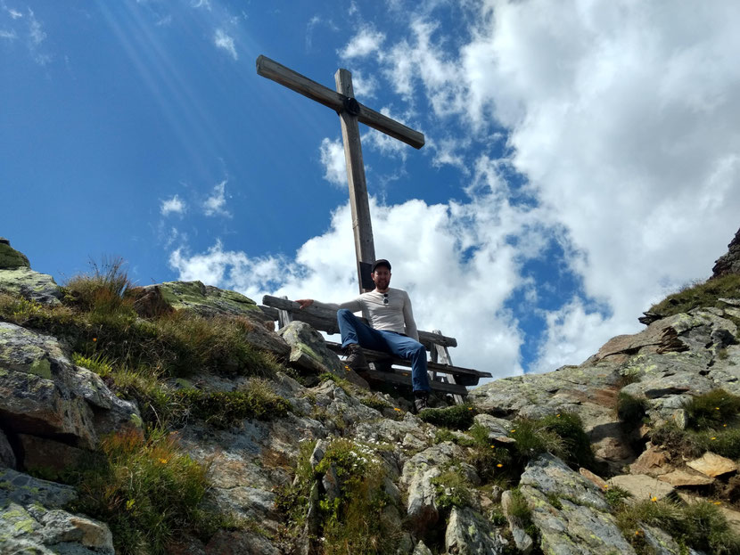 Am Gipfel des Niederl (2.627m)