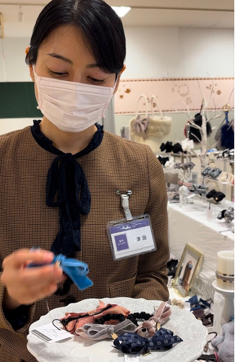 JourFin　ジュールフィン　ラブリボン　LoveRibbon　リボン　リボン教室　リボン教室芦屋　リボン　リボンワーク　リボン資格　リボンレッスン　ファーハンドル　ファーハンドルストラップ　木馬リボン　MOKUBAリボン　MOKUBA　神戸北野ホテル　神戸北野ホテルカルチャーサロン