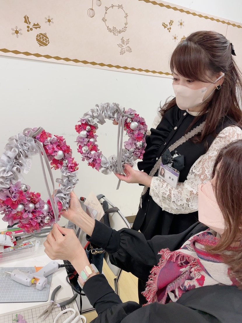 JourFin　ジュールフィン　ラブリボン　LoveRibbon　リボン　リボン教室　リボン教室芦屋　リボン　リボンワーク　リボン資格　リボンレッスン　ファーハンドル　ファーハンドルストラップ　木馬リボン　MOKUBAリボン　MOKUBA　神戸北野ホテル　神戸北野ホテルカルチャーサロン