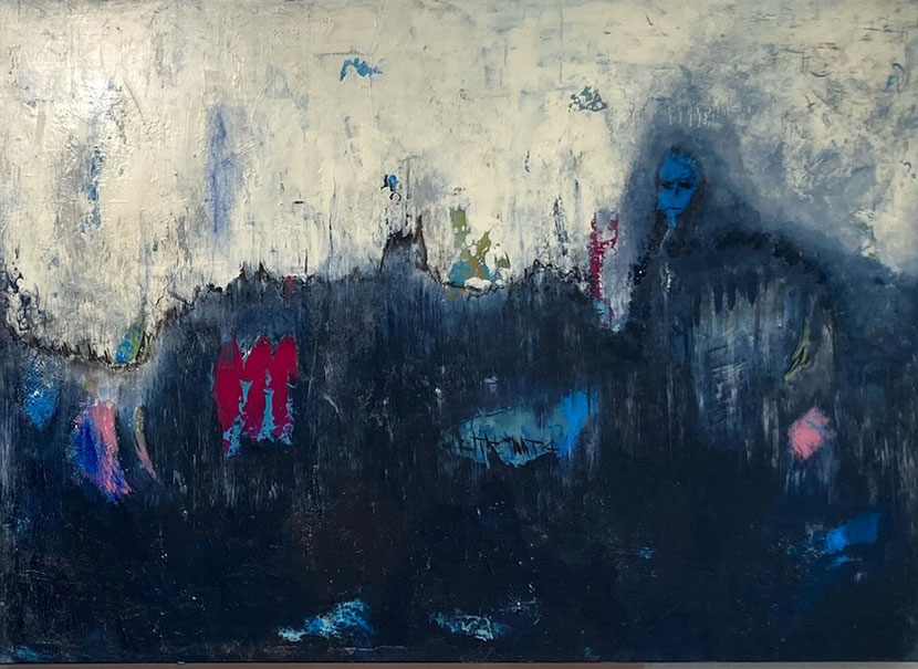 Acryl/Spachtel  140 x 100 x 4 cm  