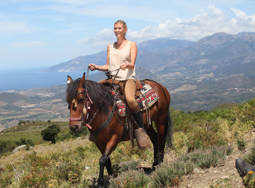 interview helene gateau helene et les animaux cheval corse