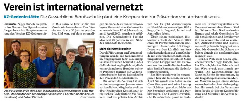 Haller Tagblatt, 12.02.2026, S.13
