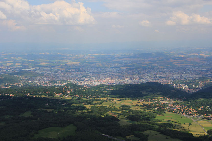 Vue sur CLERMONT FERRAND