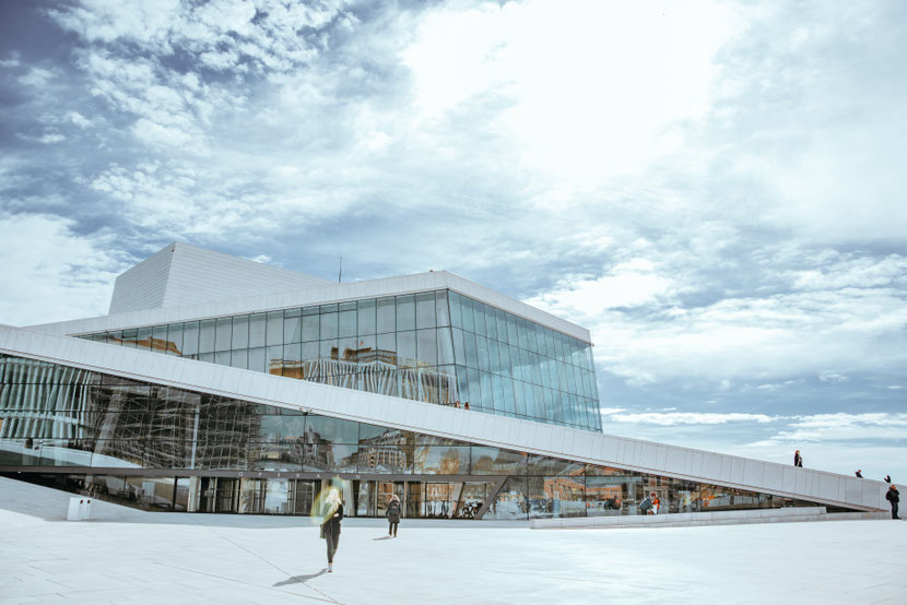 Das neue Opernhaus in Oslo