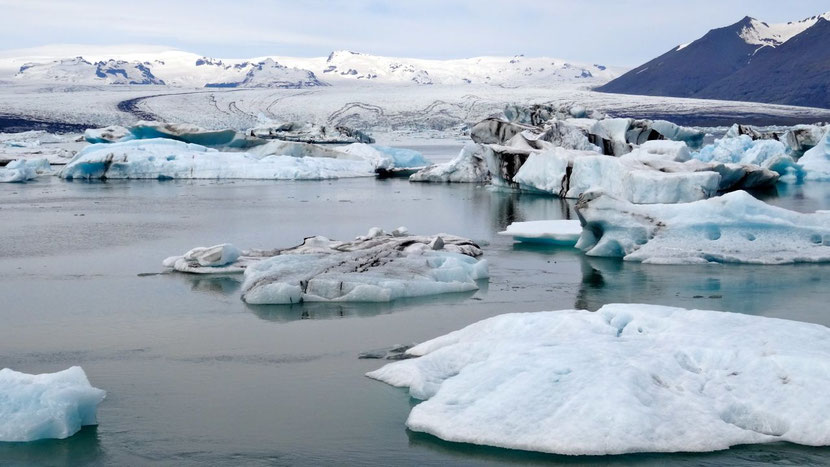 Le lac glaciaire du Jokulsarlon