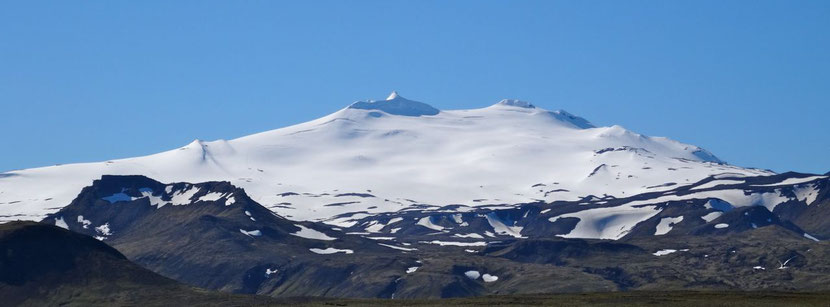 Snaefellsjökull face nord