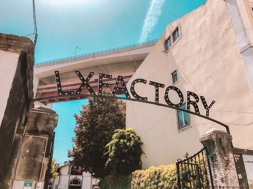 LX Factory - a hipster post-industrial place in Lisbon, Portugal