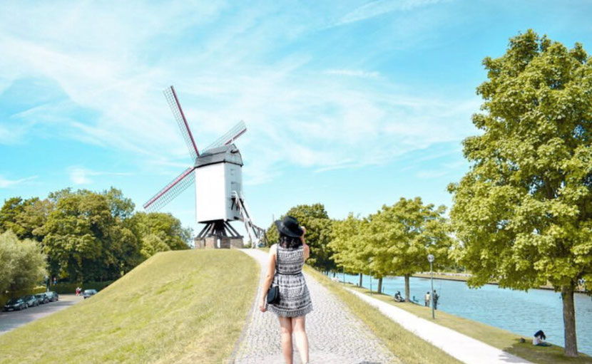 windmills at Kruisvest