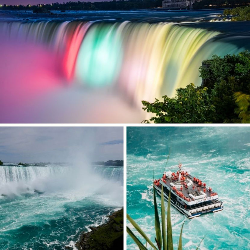 Niagara Falls in spring