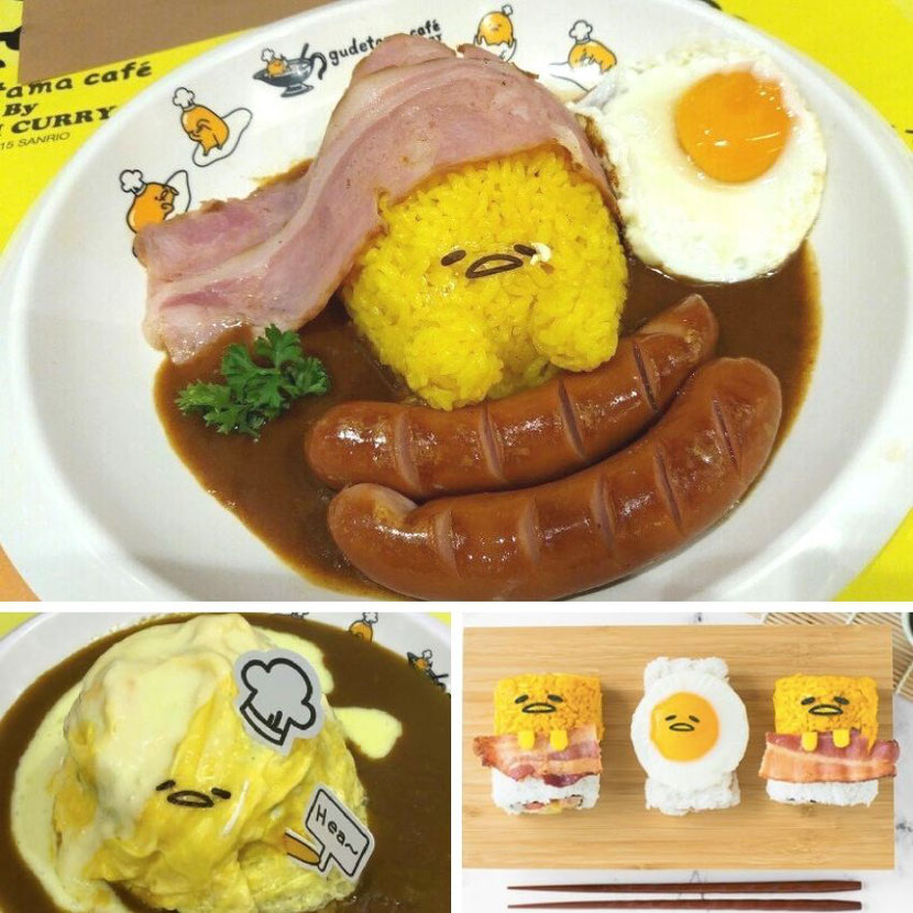 Izumi Gudetama Egg themed cafe for children and instagrammers in Hong Kong 