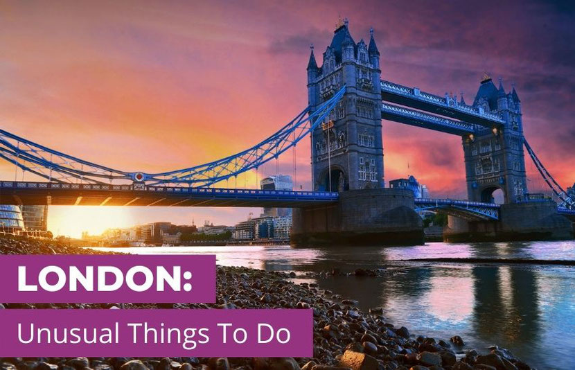 unusual and alternative things to do in London