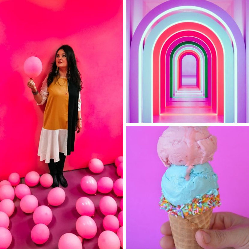 Museum of ice cream in New York 