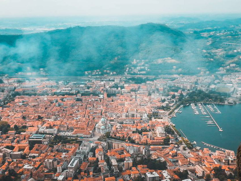 Como City - view from above 