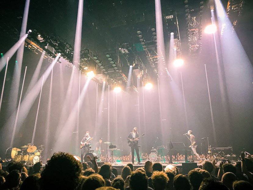 Inside the Rockhal in Belval, Luxembourg 