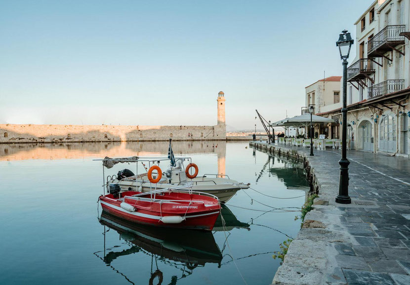 There is a peaceful atmosphere on this tranquil Greek island