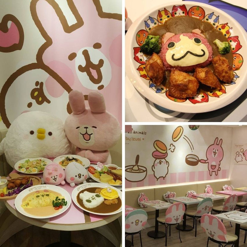 Izumi Kanahei Small animals themed cafe for children in Hong Kong 