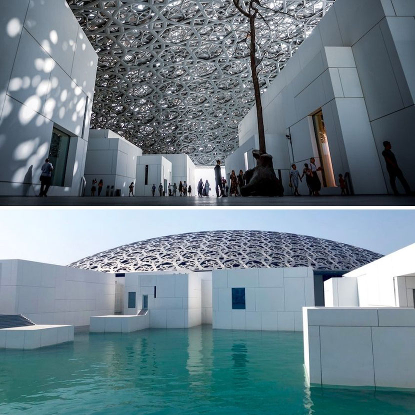 Louvre in Abu Dhabi, 2 hours drive from Dubai