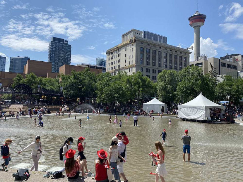 Calgary downtown