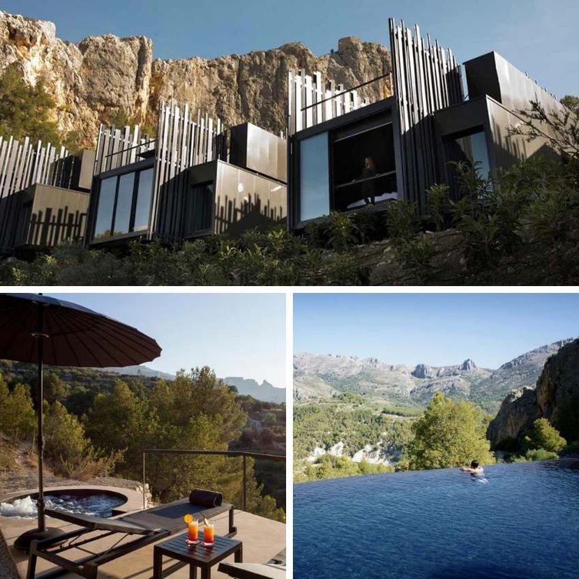 unique design and views at VIVOOD Landscape Hotel & Spa Alicante