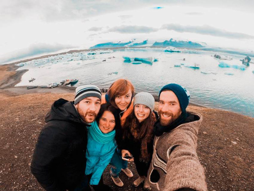 this is my dream team with who I was hunting for Iceland hidden gems 