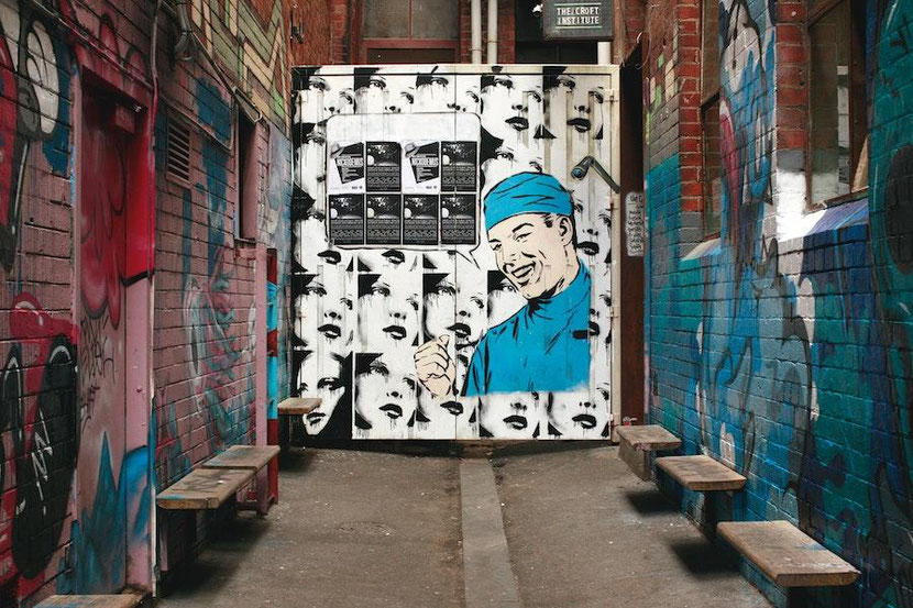 Melbourne graffiti lane 