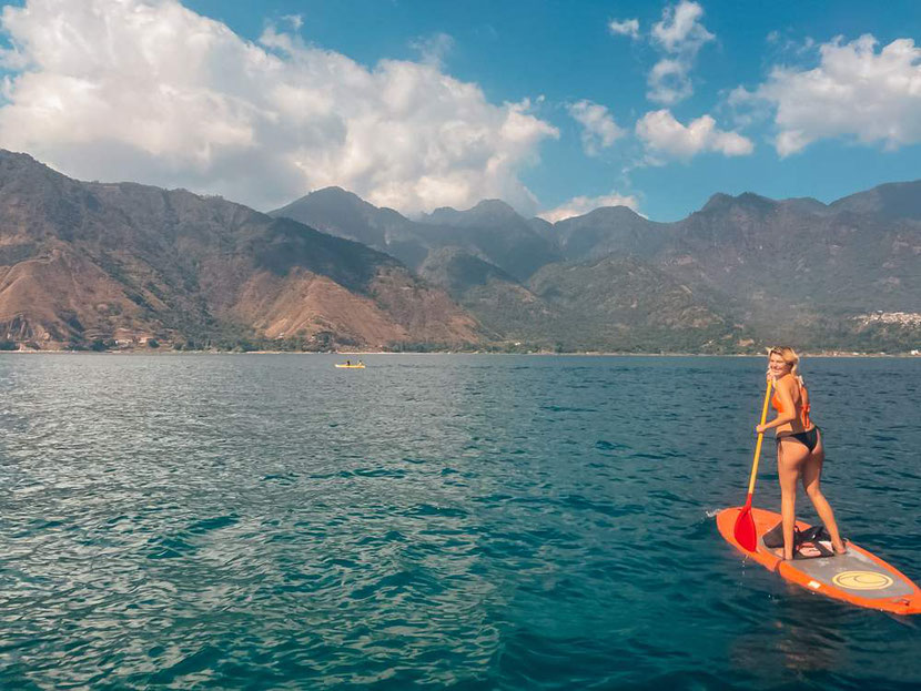 Lake Atitlan in Guatemala 